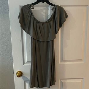 Alya Olive Mini Dress